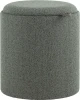 УТ000038729 Пуф-столик с ящиком Хюгге S букле темно-серый, Stool Group