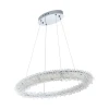 MS.5004.800 CR Подвесной светильник светодиодный хрустальный с пультом с регулировкой цветовой температуры и яркости Modelux MODESTYLE MS.5004.800 CR