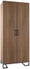 4009293h_Табак Шкаф R-Home двухстворчатый без зеркал Loft Дуб Табак