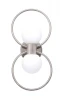 LISTO AP2 NICKEL Настенный светильник Crystal Lux LISTO AP2 NICKEL