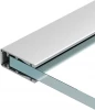 015477 Профиль ALU-HANDRAIL-2000 FOR GLASS 17.5 (Алюминий) 015477 Arlight