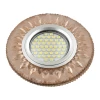 DLS-L141 GU5.3 GLASSY/LIGHT TEA Встраиваемый точечный светильник Fametto Luciole DLS-L141 GU5.3 GLASSY/LIGHT TEA