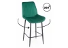632616 Барный стул Седа 360 зеленый (zd 667) / черный np 632616