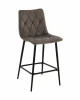 УТ000040901 Стул полубарный Одди Diamond велюр темно-серый Stool Group арт.УТ000040901