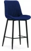 511171 Полубарный стул Woodville Седа К синий / черный 511171