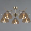 IL0733-5CSQ-25 AB AREZZO Потолочная люстра на штанге ILLUMICO IL0733-5CSQ-25 AB AREZZO (220V)