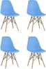 УТ000037603 Стул Stool Group Eames Style DSW голубой x4 (разборный каркас) арт.УТ000037603