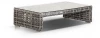 A096D1-1 "Тито" журнальный столик из искусственного ротанга, цвет серый 4SIS арт.УТ-00007394