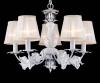 LADY 70043-5C WHITE GOLD Подвесная люстра Natali Kovaltseva Lady 70043-5C WHITE GOLD