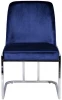 GY-DC8365-B Обеденный стул Garda Decor GY-DC8365-B (Хром/Синий)