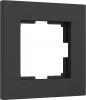 W0012908 Рамка на 1 пост (черный софт) Werkel W0012908 (a062799)