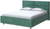 2017546 PROxSON Кровать Pado без основания (Ткань: Велюр Casa Изумрудный) 180x200