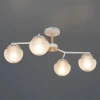 1130/4PL White Потолочная люстра на штанге Avignon 1130/4PL E27 60W White/Gold