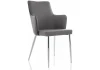 11197 Обеденный стул на металлокаркасе Woodville Benza grey fabric 11197