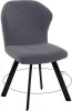 00-00068826 Стул DikLine 339 поворотный B28 ANTRACITE, ножки черные