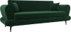 122326 Диван-книжка Лига-045 (Зеленый/Велюр) Лига Диванов арт.122326