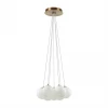 7109/7 Подвесной светильник Odeon Light Magia 7109/7 металл/стекло/бронза/белый IP20 E14 7*5W 220V