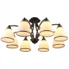 MD.3296-8-S WENGE Потолочная люстра Imex MD.3296-8-S WENGE