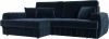 129276L Диван угловой Лига-057 НПБ угол левый Лига Диванов (Велюр) арт.129276L
