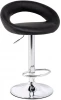 15501 Барный стул Woodville Oazis black / chrome 15501
