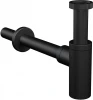 A400BLACK Сифон для раковины AlcaPlast A400 BLACK