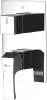 LM4528C Смеситель Lemark Unit LM4528C С ВНУТРЕННЕЙ ЧАСТЬЮ, для ванны с душем