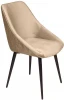 82463 Стул Neo ромб, поворотный на 360 градусов, бархат бежевый 5 /опора конус Top Concept арт.22052