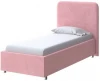 2019723 PROxSON Кровать Олаф (Ткань: Велюр Casa Жемчужно-розовый) 90x200