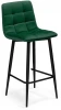 533170 Полубарный стул Woodville Чилли К зеленый / черный 533170