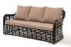 YH-C3230W Bronze "Ницца" диван из искусственного ротанга трехместный, цвет бронзовый 4SIS арт.УТ-00006753