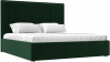 120579 Кровать интерьерная Афродита 180 (Зеленый/Велюр) Лига Диванов арт.120579