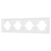 053847 Рамка пластиковая FRM-TENDO-PL-4-WH (Arlight, Белый) 053847
