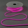 FR-23517 Односторонний Гибкий Неон 8х16мм Розовый 12В, IP65 Laitcom FR-23517