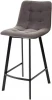 461MC05897 Полубарный стул CHILLI-QB SQUARE графит #14, велюр/ черный каркас (H=66cm) М-City (арт.461MC05897)