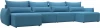 128688 Диван П-образный Лига-051 НПБ Лонг Лига Диванов (Рогожка) арт.128688