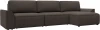 128485 Диван угловой Лига-048 НПБ лонг Лига Диванов (Рогожка) арт.128485