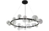 AGATA SP24 BLACK/TRANSPARENTE Подвесная люстра Crystal Lux Agata SP24 BLACK/TRANSPARENTE