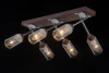 HELSINKI WOOD 81043-6C WOOD,CHROME Потолочная люстра Natali Kovaltseva Helsinki Wood 81043-6C WOOD,CHROME