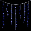 LL232-8-2B Гирлянда Бахрома 3,2 x 0,9 м Синяя 220В, 232 LED, Провод Белый Каучук, IP65