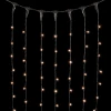 LL602-1-2EWW Гирлянда Занавес 2 x 3 м Экстра Тепло-Белый 220В, 600 LED, Провод Черный Каучук, IP65
