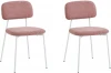 УТ000040825 Стул Stool Group Chao розовый белые ножки 2 шт. арт.УТ000040825