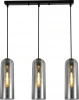 10195/3S Smoke Подвесной светильник Escada Damask 10195/3S Smoke 3x40Вт E27, металл/стекло, дымчатый (220V, на проводе)
