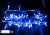 RL-S10CF-24V-CT/B Гирлянда светодиодная синяя с мерцанием 24B, 100 LED, провод прозрачный, IP65 RL-S10CF-24V-CT/B Rich LED