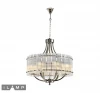 P9504-6 NIC Подвесная люстра iLamp Silverstone P9504-6 NIC (220V, на цепи, круглые)