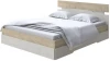 1938573 Без бренда Кровать Milton (ЛДСП Бунратти/Дуб Шамони светлый (124)) 140x190