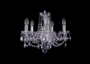 1402/5/141 Ni Подвесная люстра Bohemia 1402 1402/5/141/Ni (220V, хрусталь, на цепи, подсвечник, свеча)