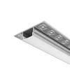 636019 Алюминиевый профиль встраиваемый скрытого монтажа 61x14 серебро, 2 м Maytoni Led Strip 636019