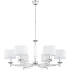 FEL-ZW-6(BN/A) Потолочная люстра на штанге Kutek Fellino FEL-ZW-6(BN/A) (220V, хрусталь Swarovski)