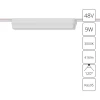 A1153PL-1WH Магнитный трековый светильник 48V 9W Arte Lamp Rapid A1153PL-1WH (LED)