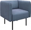 AAA41219015 РИО Кресло тканевое синее D1 furniture арт.AAA41219015